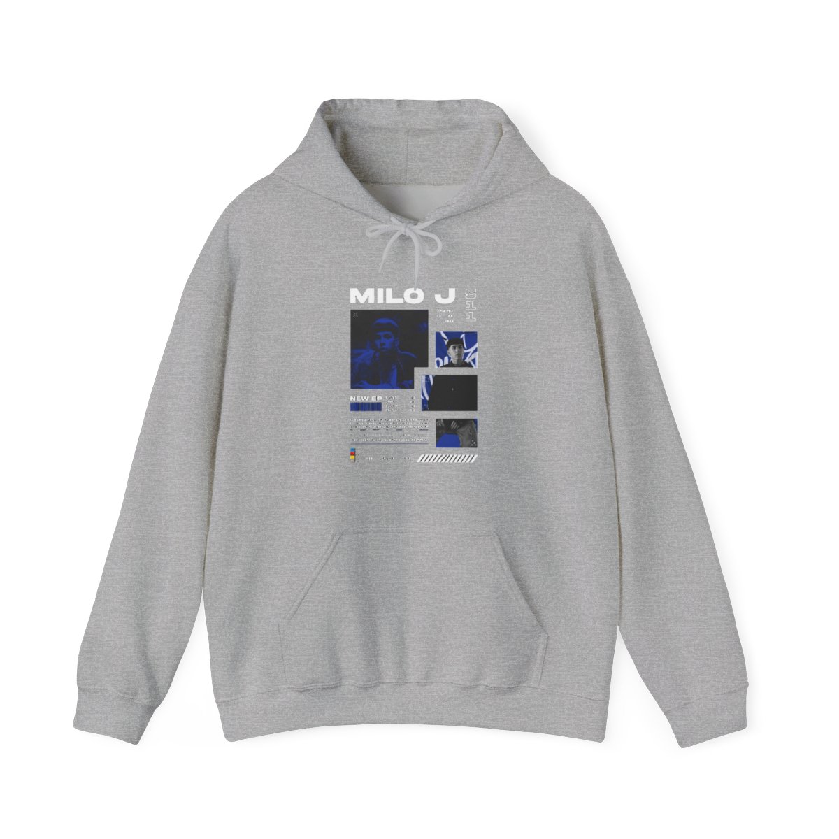Rapper Milo J 511 Álbum Merch Hoodies Homens Mulheres Roupas Vintage Hip Hop Moletom Com Capuz Casual Pulôveres de Grandes Dimensões Streetwear - Official Hoodies merchandise