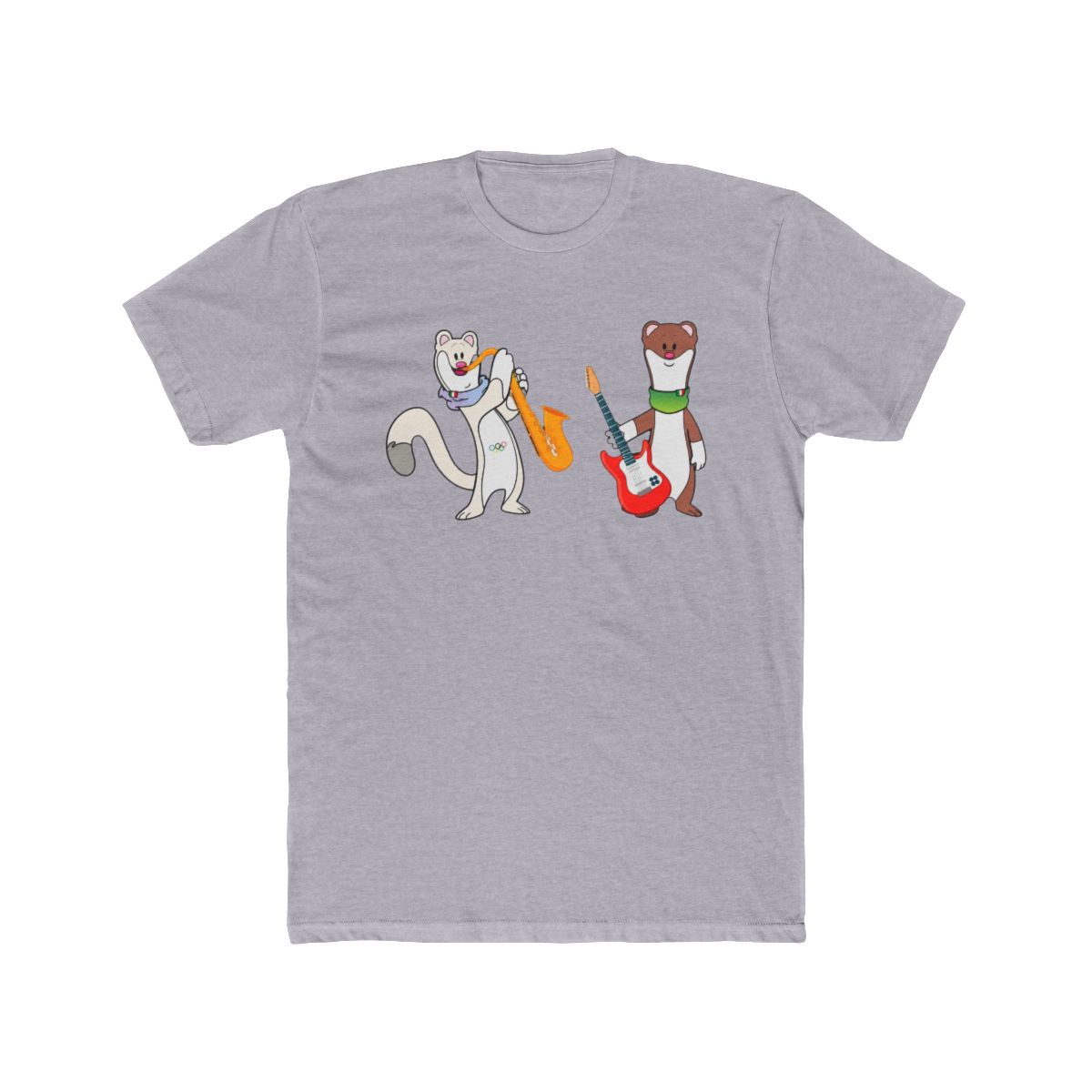 Tina and Milo Olympic Mascots Band Show T Shirt | Milo J