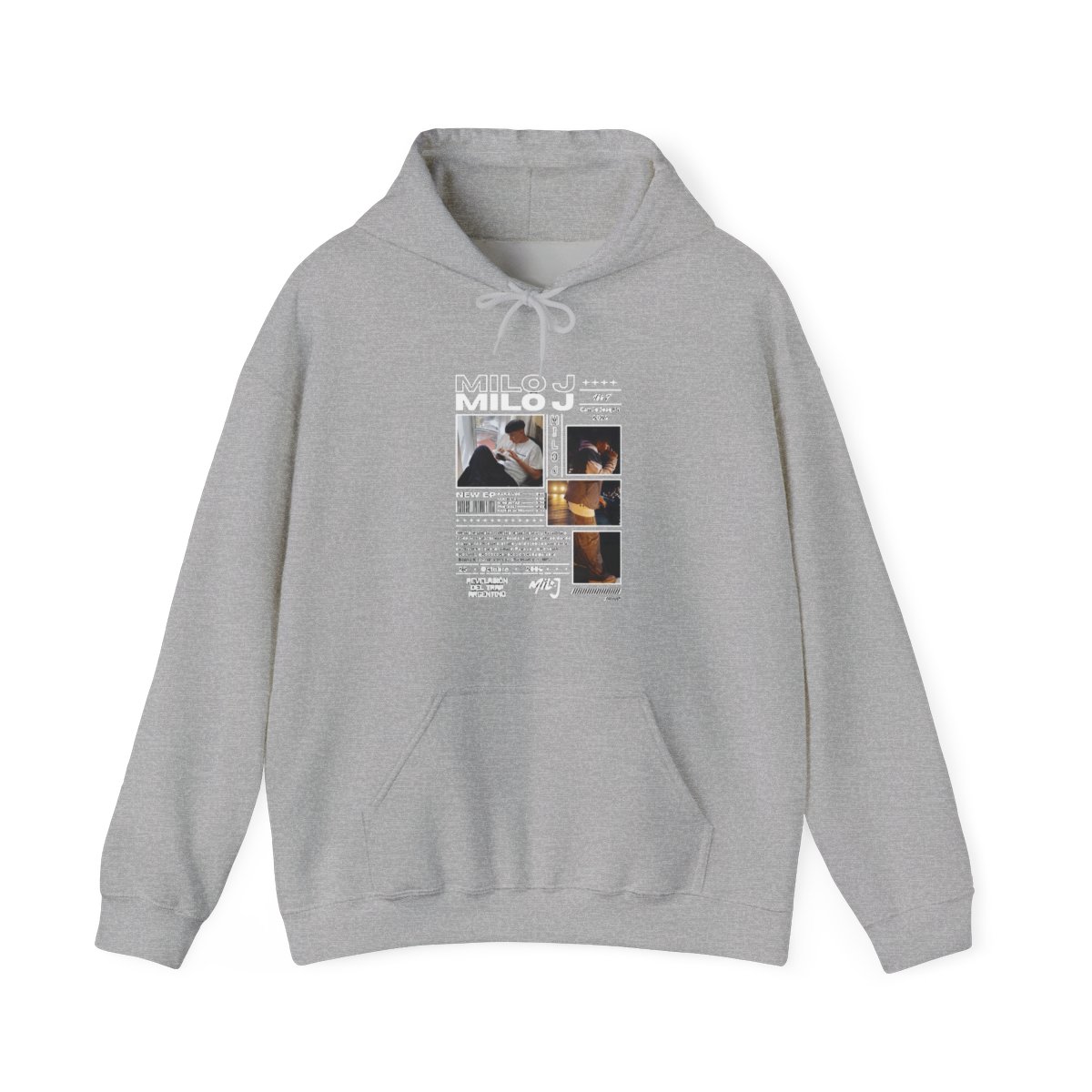 Vintage Hip Hop Zip Up Hoodie - Milo J 111 Merch - Official Hoodies merchandise