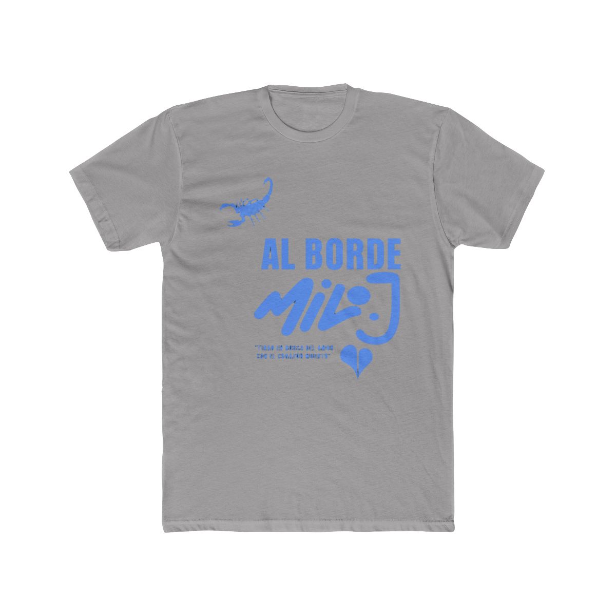 Milo J Merch Edge T Shirt Milo J 511 Album Women Men Casual Round Neck Short Sleeve Retro Tee, navy, XXS - Official T-Shirts merchandise