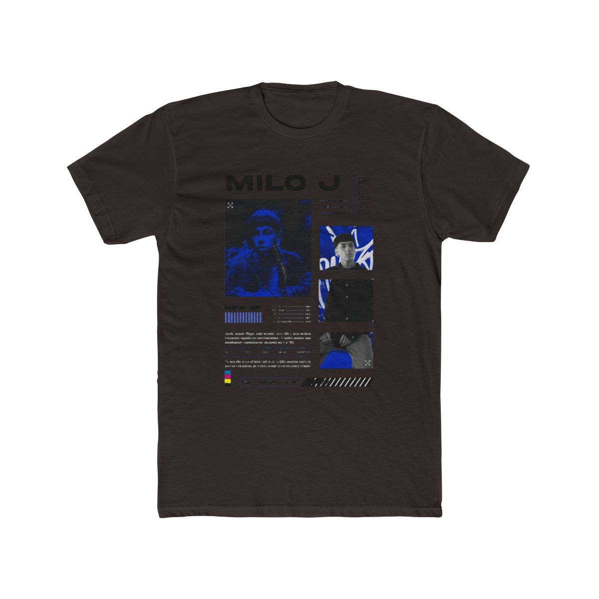 Milo J 511 Album Merch T-Shirts Summer Women Men Fashion Casual Short Sleeve Tee Streetwear - alternate angle 2, merchandise