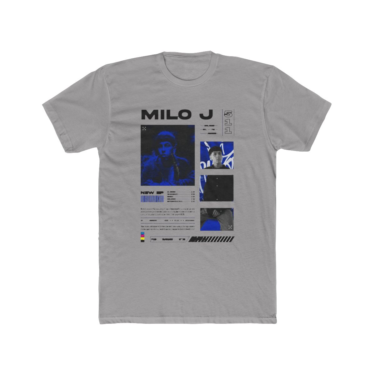 Milo J 511 Album Merch T-Shirts Summer Women Men Fashion Casual Short Sleeve Tee Streetwear - Official T-Shirts merchandise