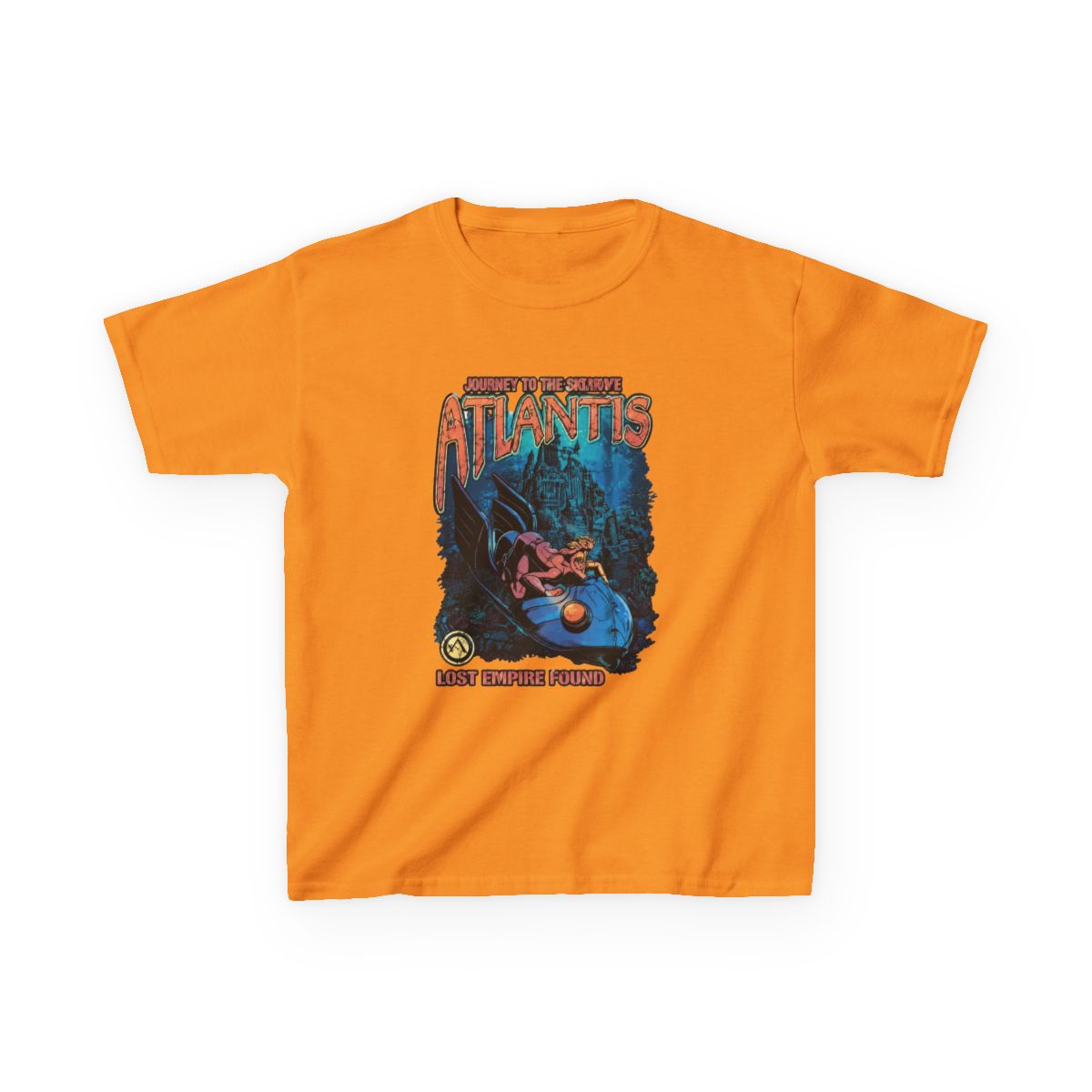 Disney Atlantis: The Lost Empire Milo Lost Empire Found T-Shirts Youth T-Shirt | Milo J - alternate angle 4, merchandise