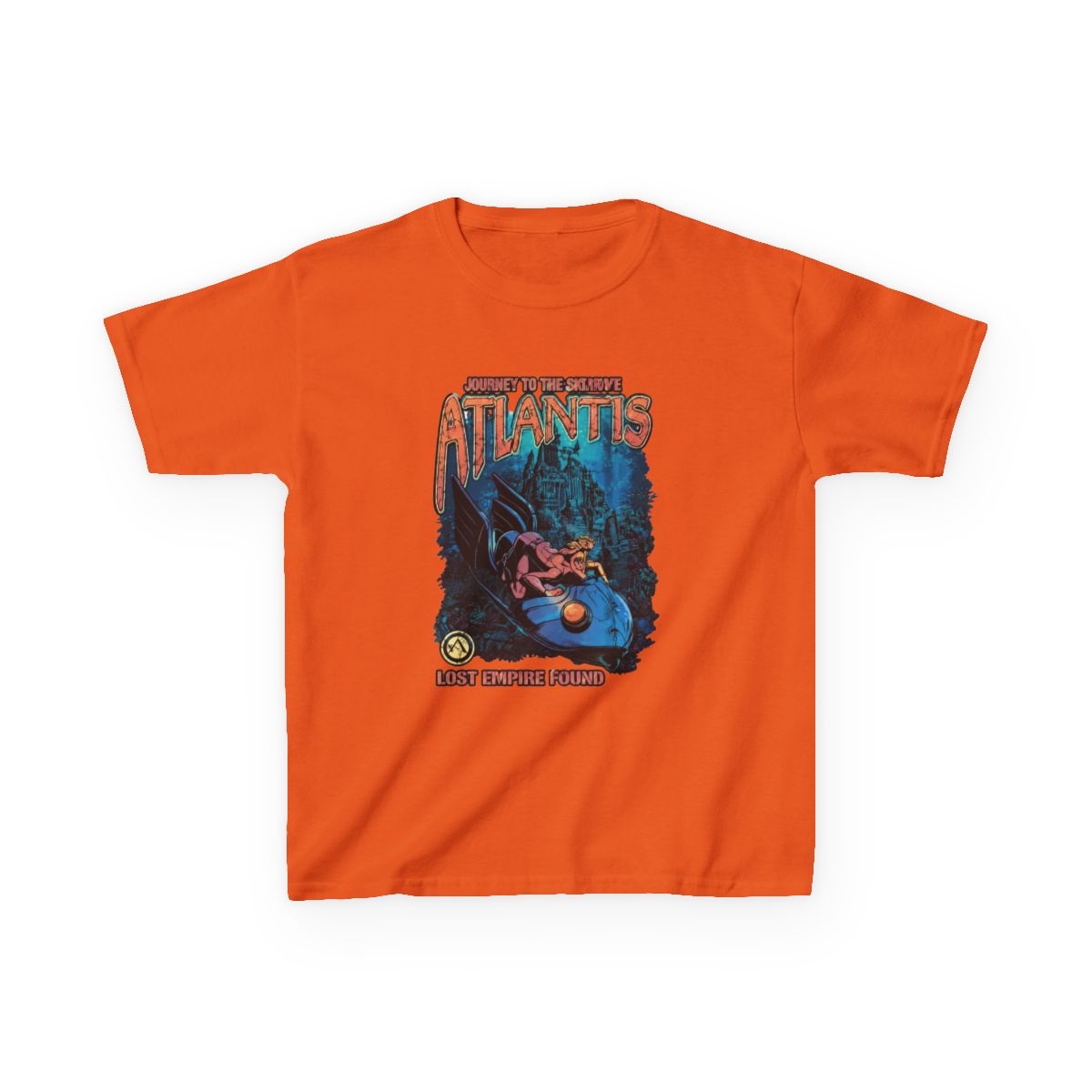 Disney Atlantis: The Lost Empire Milo Lost Empire Found T-Shirts Youth T-Shirt | Milo J - alternate angle 5, merchandise