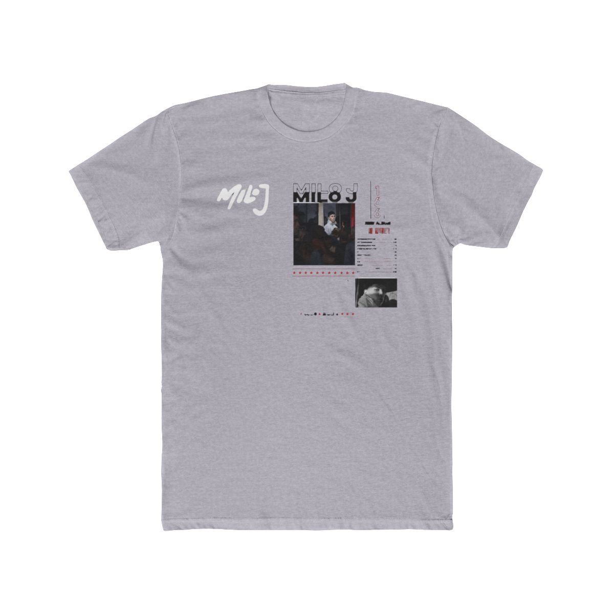 Rapper Milo J 166 Album Print T Shirt Men Women Casual Cotton