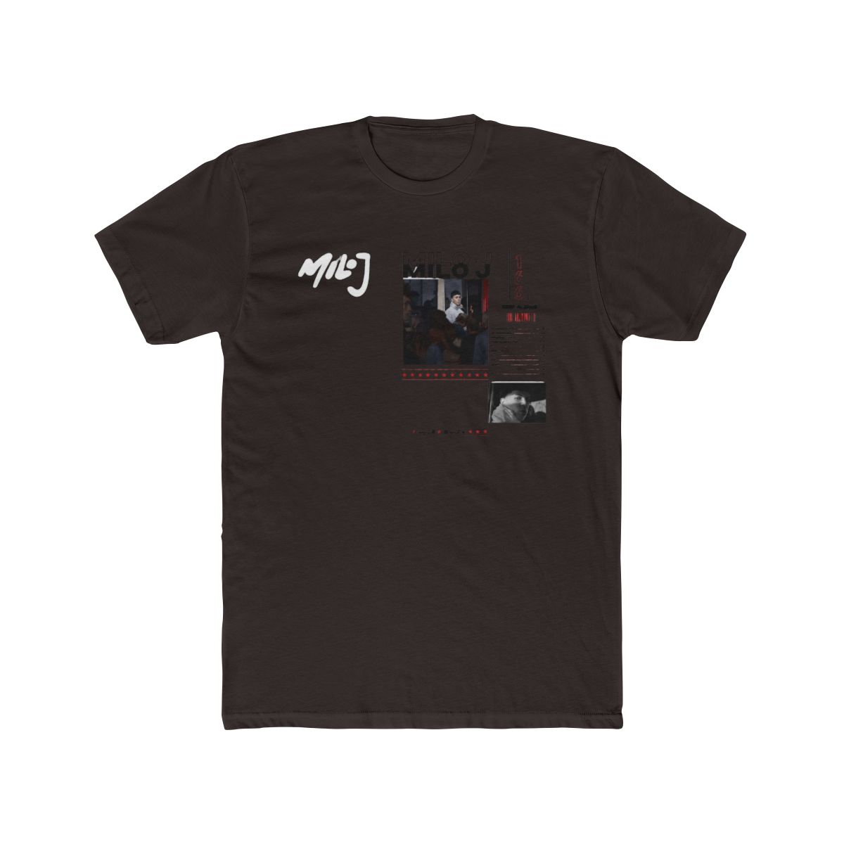 Rapper Milo J 166 Album Print T Shirt Men Women Casual Cotton - alternate angle 2, merchandise