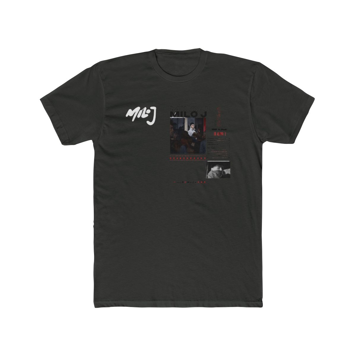 Rapper Milo J 166 Album Print T Shirt Men Women Casual Cotton - alternate angle 5, merchandise