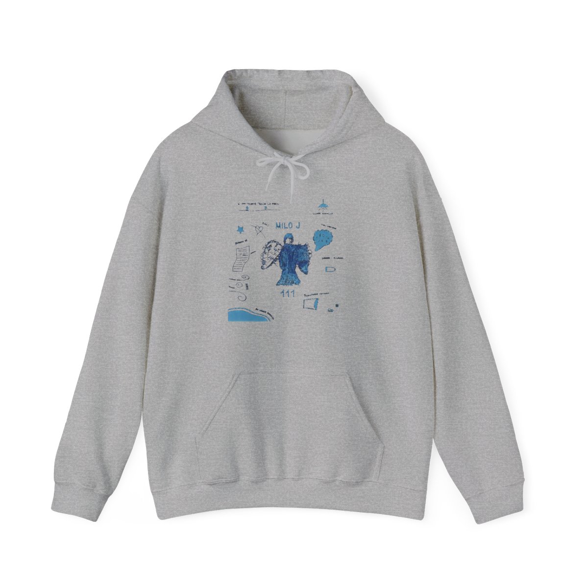 Milo J 90s Vintage Logo Merch Hoodies Winter Men/Women Hoodie LongSleeve Hooded - alternate angle 2, merchandise
