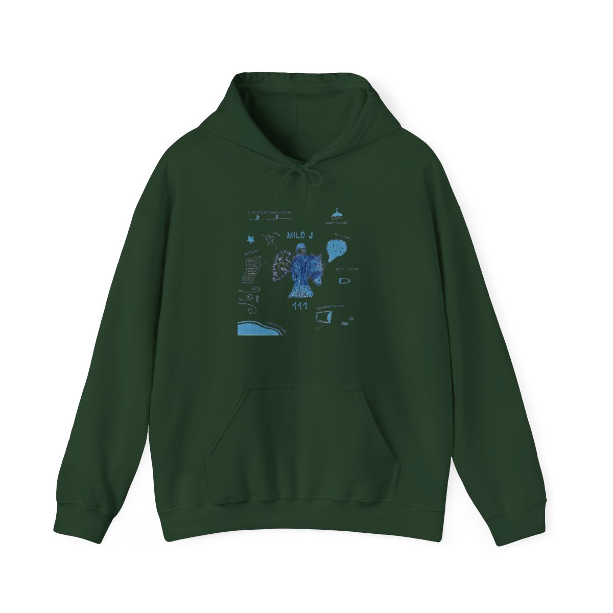 Milo J 90s Vintage Logo Merch Hoodies Winter Men/Women Hoodie LongSleeve Hooded - alternate angle 5, merchandise