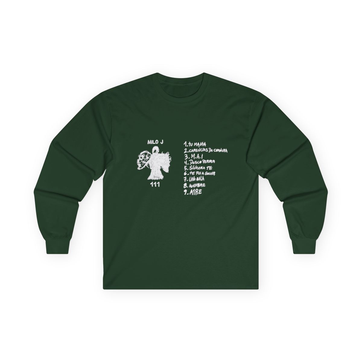 Milo J Merch and Retro Classic Long Sleeve Hooded Top, navy, XXS