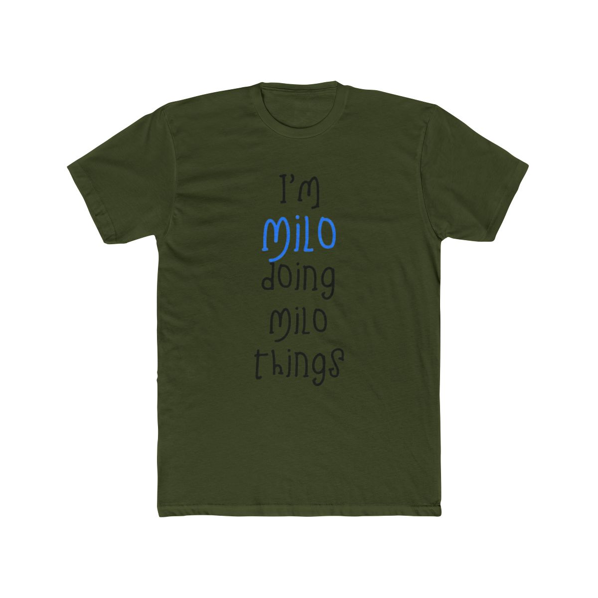I'm Milo Doing Milo Things. Funny Name Design for Boys, T Shirt | Milo J - alternate angle 4, merchandise