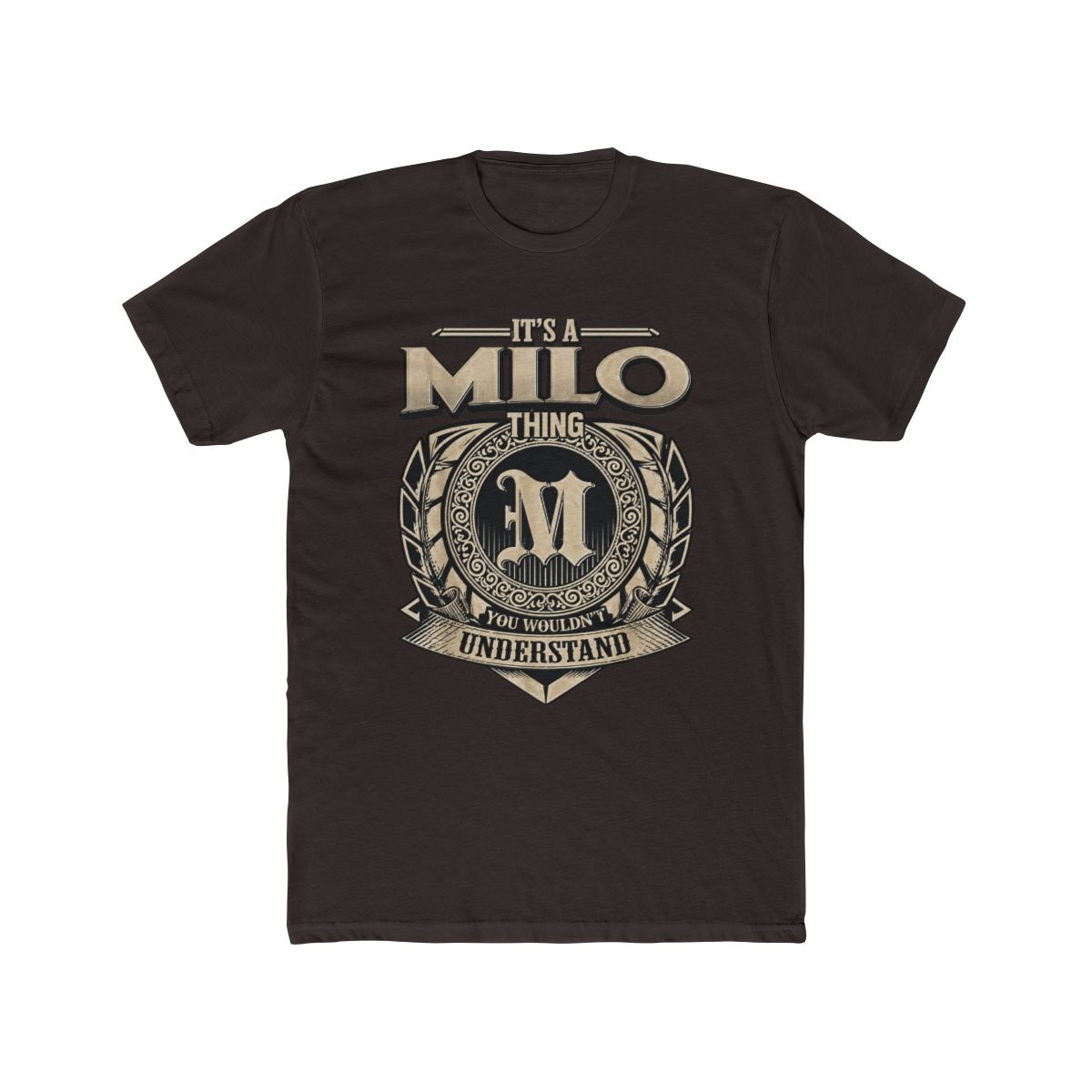 It's A Milo Thing You Wouldn't Understand Funny First Name T Shirt | Milo J - alternate angle 2, merchandise